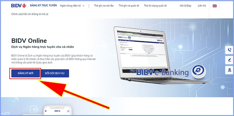 Internet banking ngân hàng BIDV